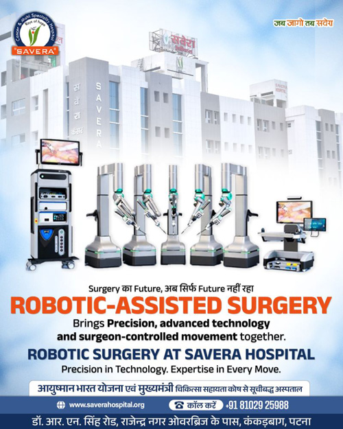 Robotic Surgery Department - Savera Cancer and Multi Specialty Hospital